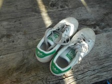  ADIDAS CUIR VINTAGE STAN SMITH VERTES COLLECTOR ABE T 36  A 10 € FP COMP MOND