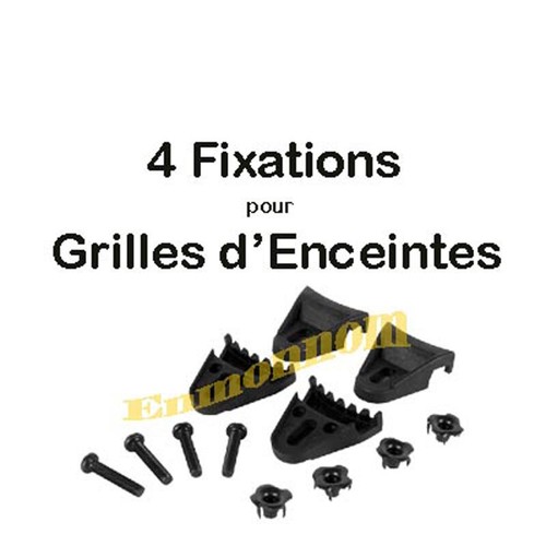 Fixations avec visserie en - 4,