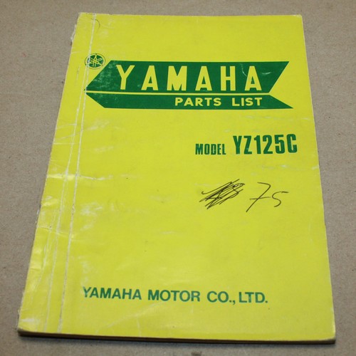 Parts list yamaha - parts, yz