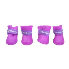  Mignon Petit Chien De Chien Chiot Anti-dérapant Pluie Bottes De Neige Couleurs