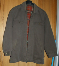 VESTE homme Tissu effet Cotelé  Couleur Marron - Taille M - Intérieur écossais