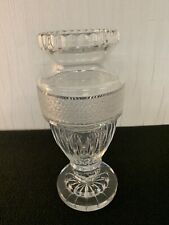 Vase empire taillé en cristal de Baccarat ??