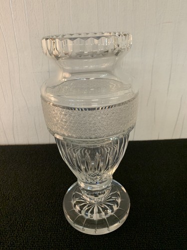 Vase empire taillé - en, cristal