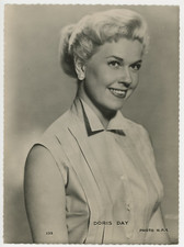Doris Day, American actress, singer, and animal rights activist Vintage print. 
