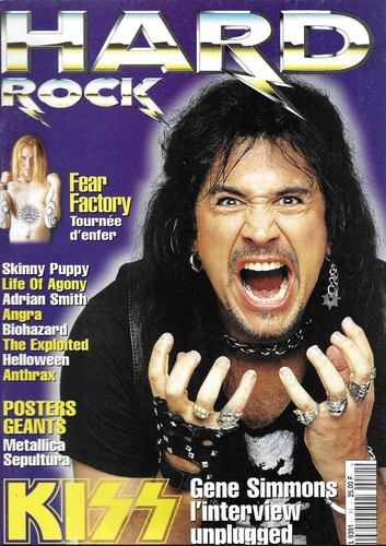 Revue hard rock magazine - magazine, n°