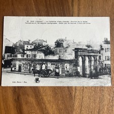 Postcard Cpa - Dax - La Fontaine D’eau Chaude Source De La Nèbe