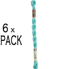 6x DMC Fil perlé, épaisseur