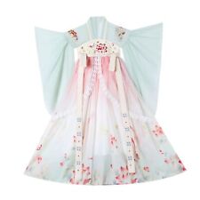 Fille Ancien Hanfu Brodé Tang Costume Chinois Traditionnel Robe Princesse
