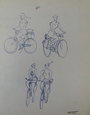 Le peintre japonais Hajime