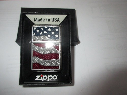Zippo stars rayures - &,