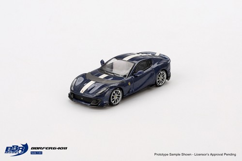 Ferrari 812 competitizone blu - 812,