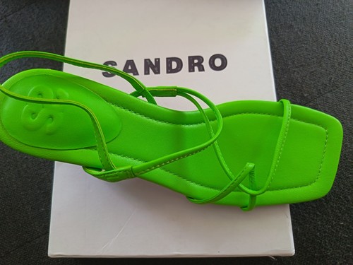 Sandro sandales vertes - , à
