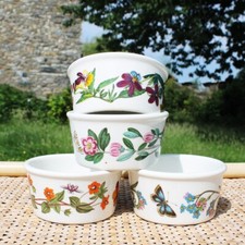 Set de 4 ramequins en céramique de PORTMEIRION Botanic Garden