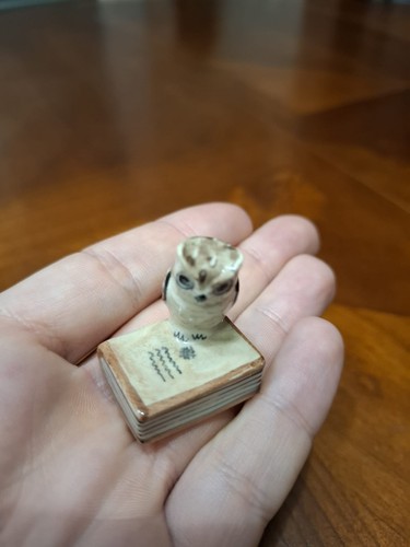 Petite figurine chouette - de,