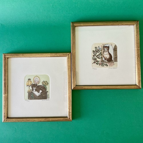 Petites gravures chat - 2,