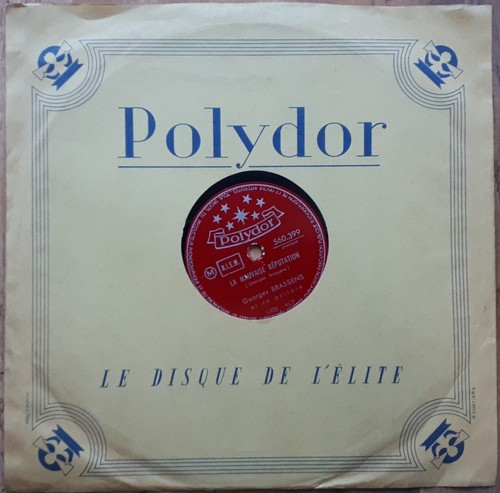 Georges brassens 78t biem - georges,