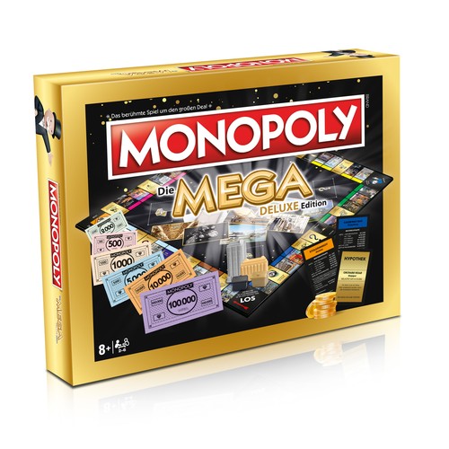 Monopoly méga luxe jeu - monopoly,