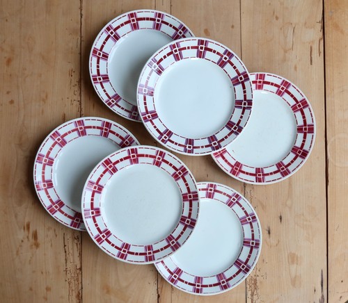 Assiettes dessert terre - à,