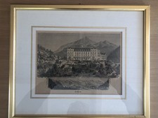 Gravure Ancienne Du Château