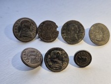 7 boutons militaires Ferdinand