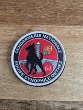 Ecusson gendarmerie Collection Équipe Cynophile Orthez 64