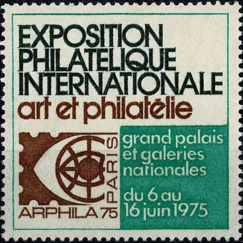 France vignette arphila 75 - arphila,