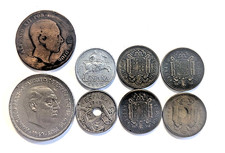 Lot monnaies Espagne anciennes