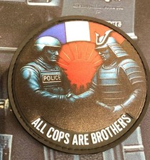 écusson police nationale acab