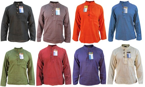Uni homme coton manches - uni,