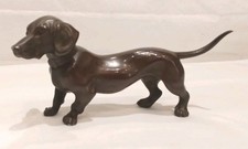 Bronze animalier chien basset - animalier,