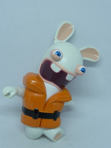 Figurine pvc plastique lapin - pvc,