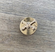 DISQUE DE COL MÉTAL TROUPE  "COAST ARTILLERY" US 1939-1945 ORIGINAL OCCASION