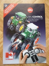 SIKU CONTROL 1/32 siku farmer  Catalogue Brochure prospectus prospekt 2004