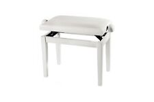 GEWA BANQUETTE PIANO BLANC BRILLANT