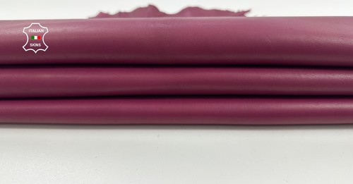 Cuir mouton magenta nu - magenta,
