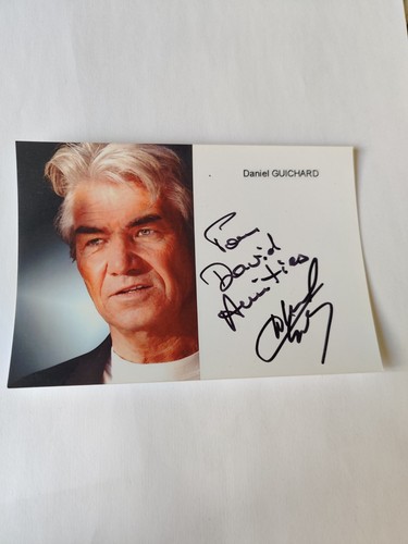 Autographe original daniel - de,