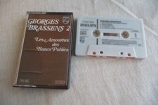 GEORGES BRASSENS K7 AUDIO TAPE