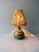 lampe en céramique signée