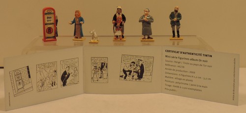 Tintin mini serie pays - pays, l'or