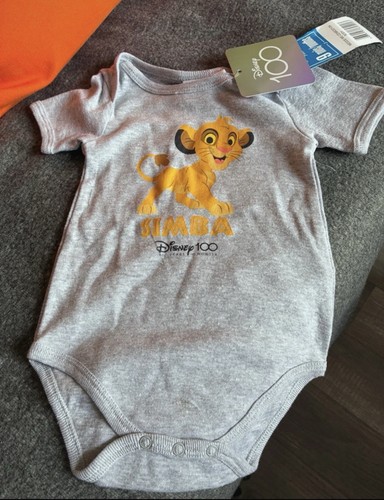 Disney body bébé - body, gris