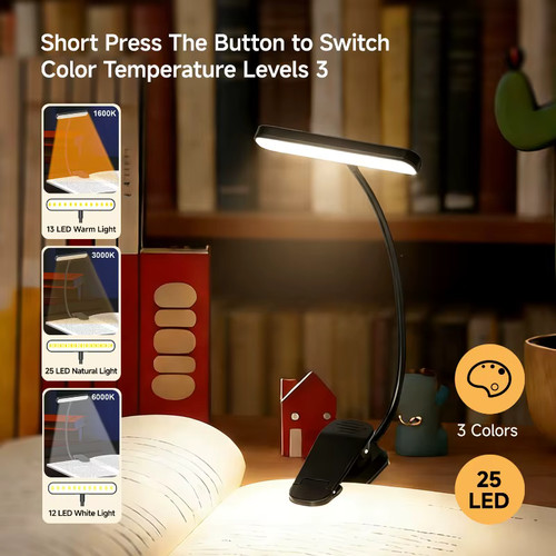Lampe lecture led rechargeable - lampe,