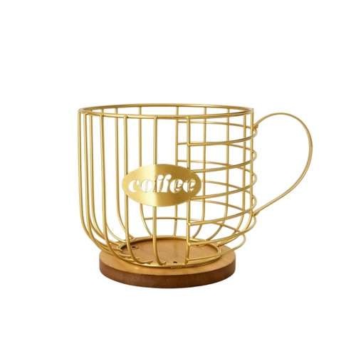Panier capsules avec - à, socle