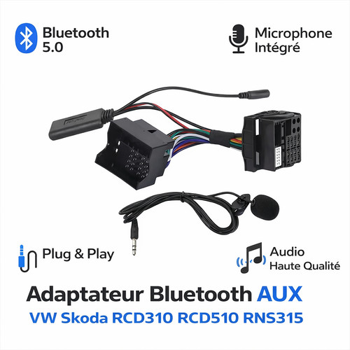 Adaptateur bluetooth aux - 5.0,