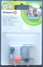 Figurine Accessoire Râtelier Abreuvoir Schleich, Cheval, chevaux, Animaux