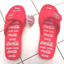 Coca-Cola © SANDALES DE BAIN OU PLAGE 1997 NEUF ROUGE TAILLE 44/45