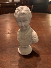 Buste porcelaine signé  Houdon garçon