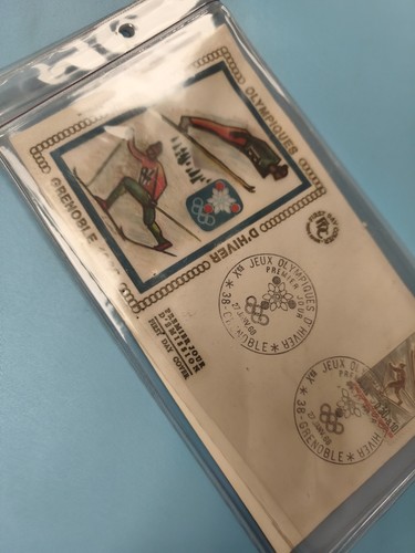 Ancienne enveloppe fdc jeux - fdc,