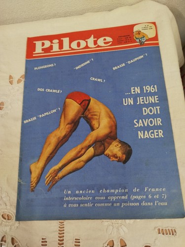 Revue magazine pilote - pilote, 1961