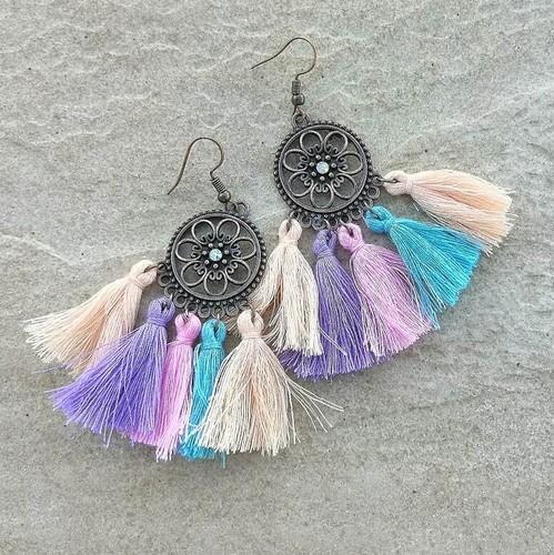 Vintage tibetan style long - vintage,