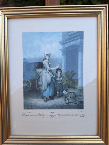 Lithographie cries london - lithographie, "cries